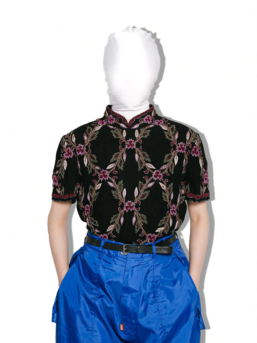 PAPELL BOUTIQUE / Beaded Top