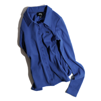 STUSSY / Maya LS Button Down Knit