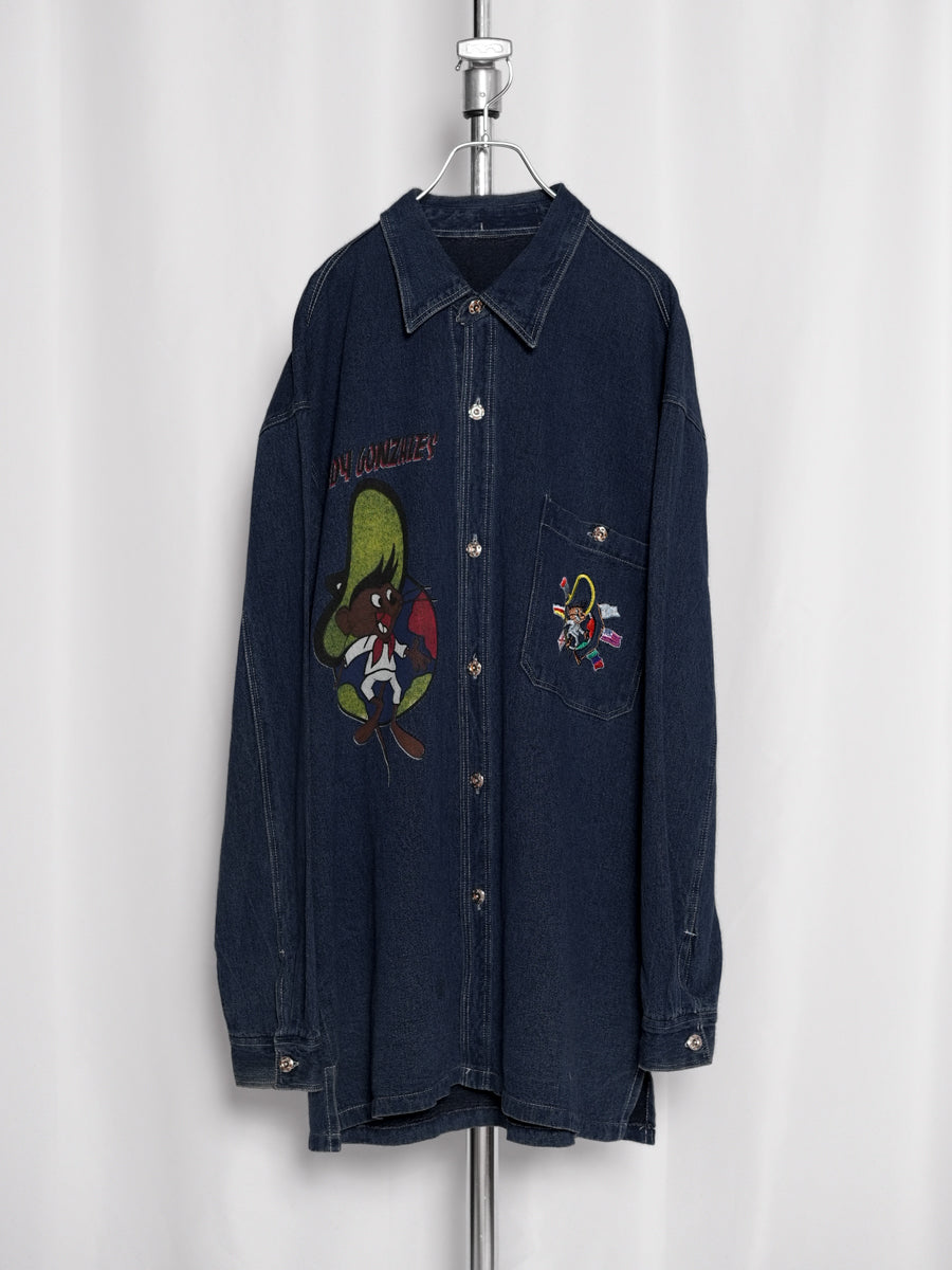 Speedy Gonzarez / Big Denim Shirt