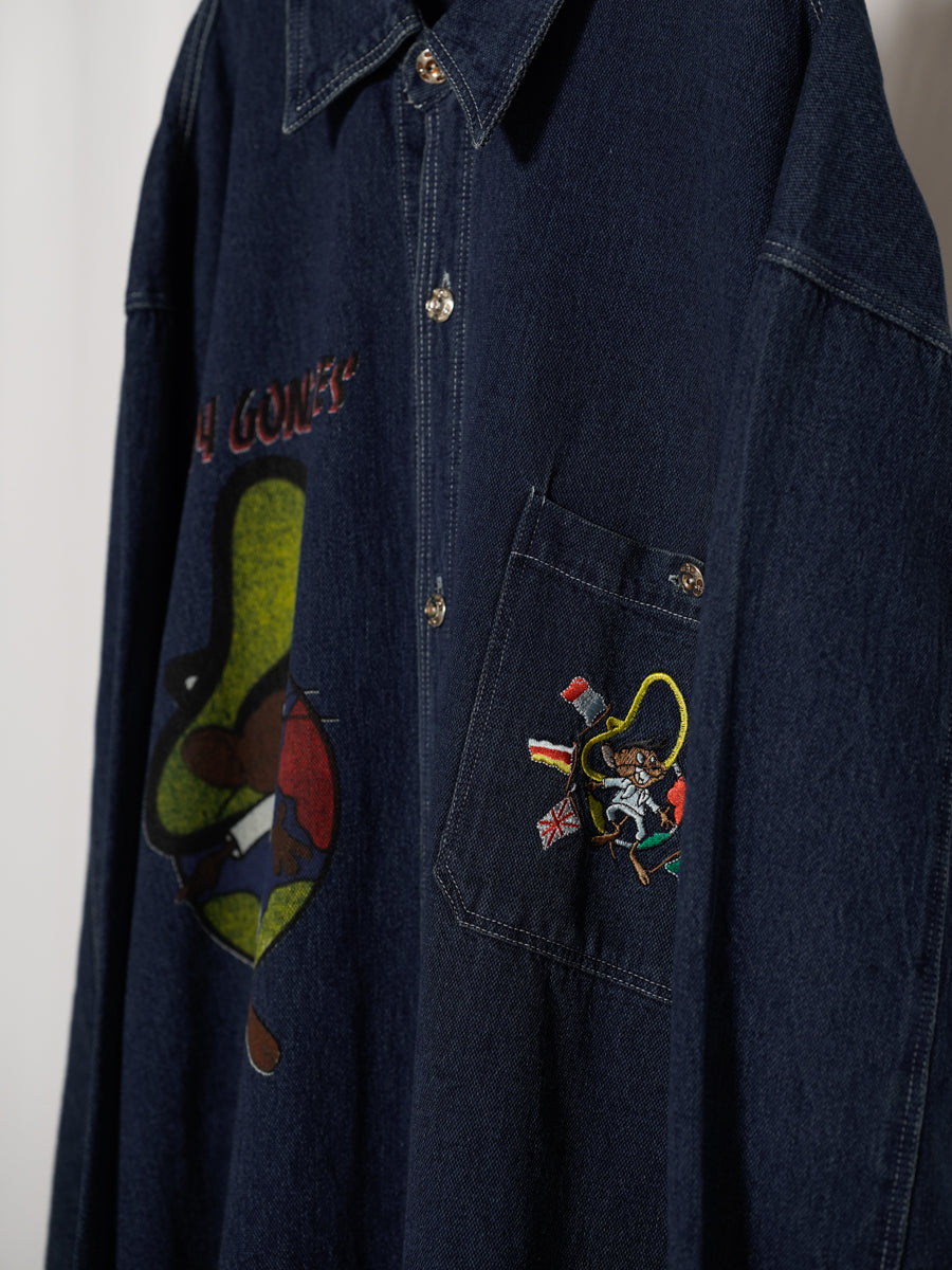 Speedy Gonzarez / Big Denim Shirt