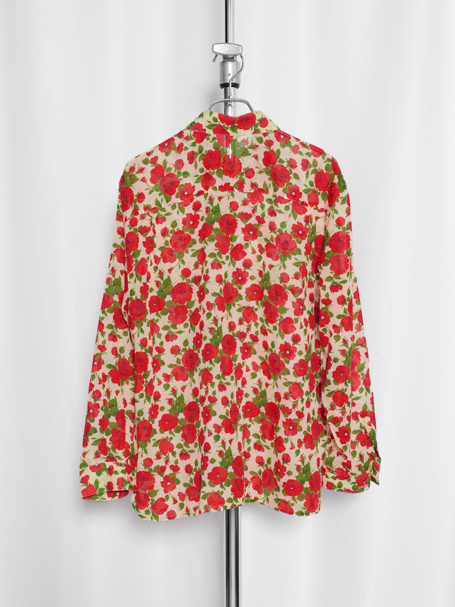 Rose-patterned Shirt