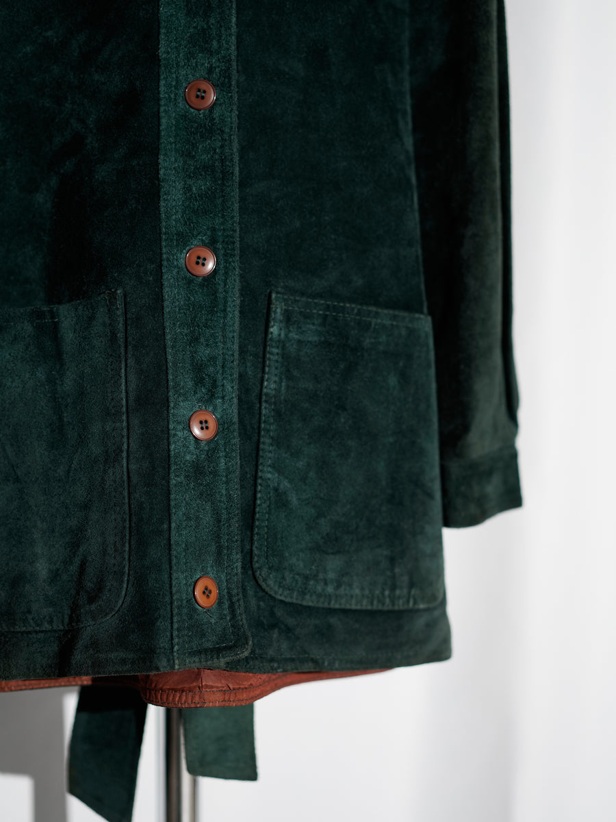 Calvin Klein / Suede Belted Coat