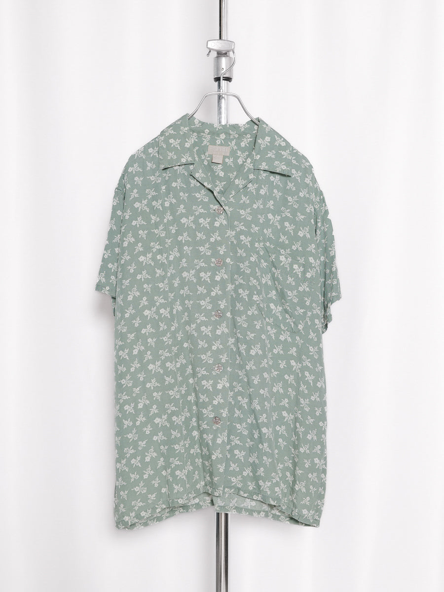 ESPRIT SPORT / Floral Pattern Short Sleeve Shirt