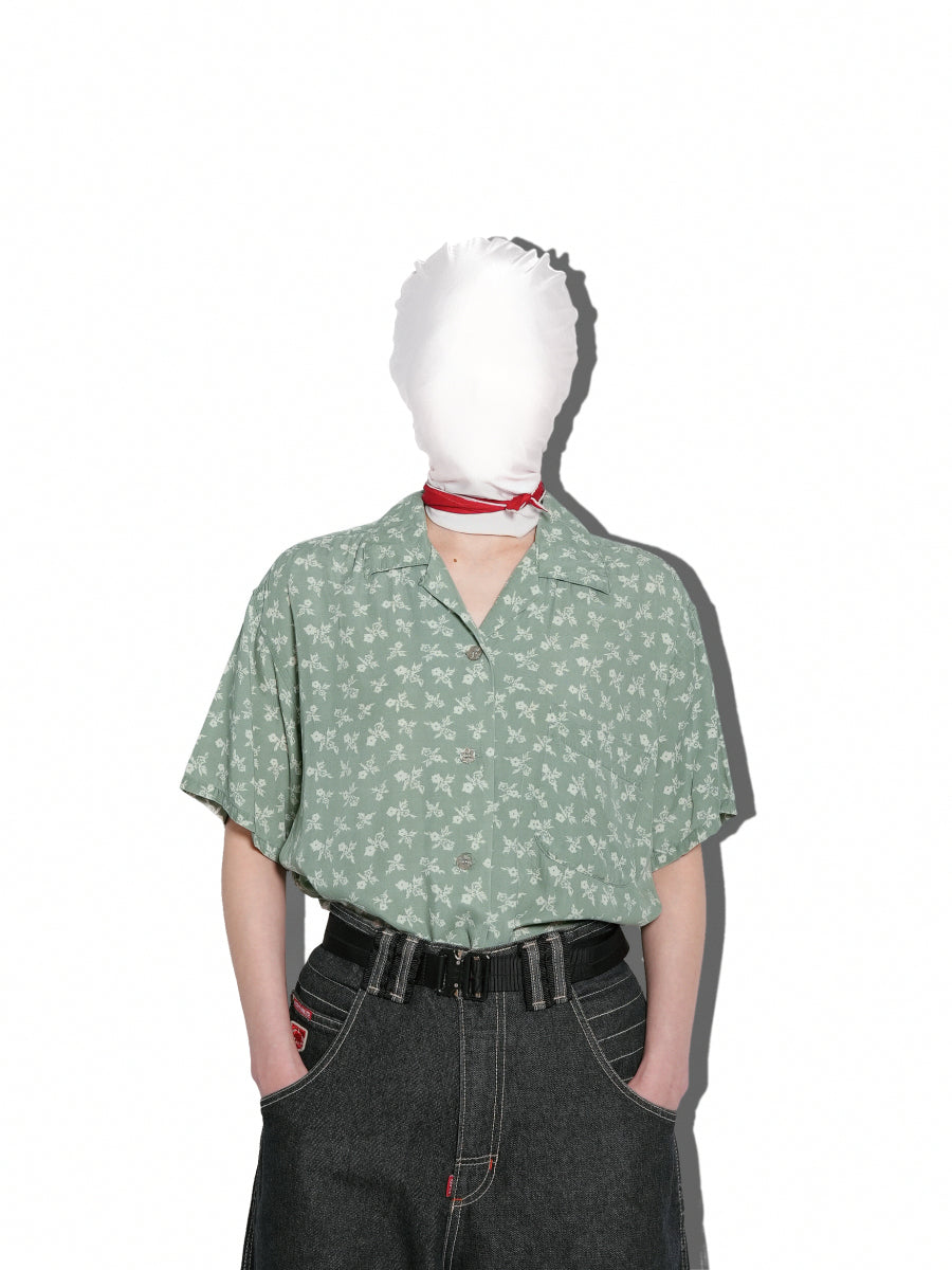 ESPRIT SPORT / Floral Pattern Short Sleeve Shirt