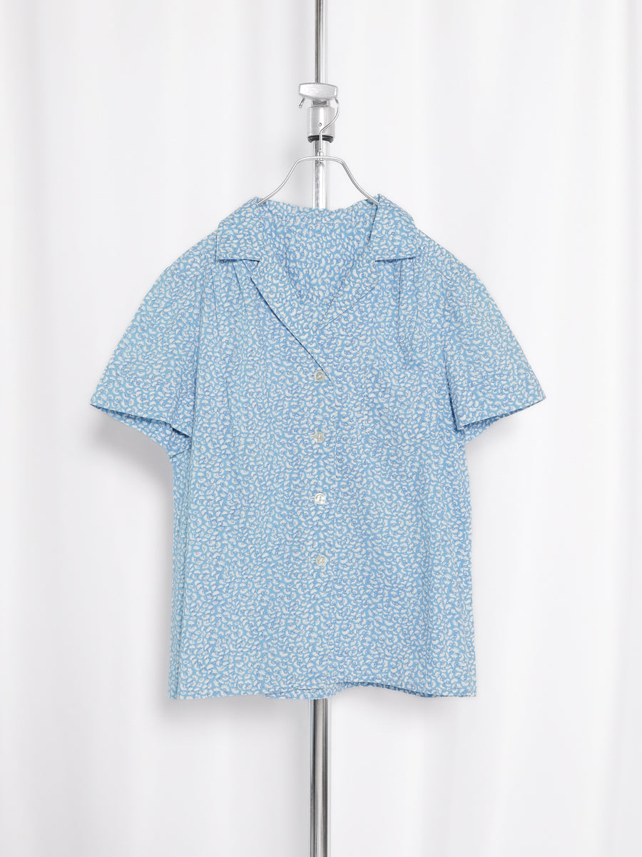 Floral Pattern Short Sleeve Shirt