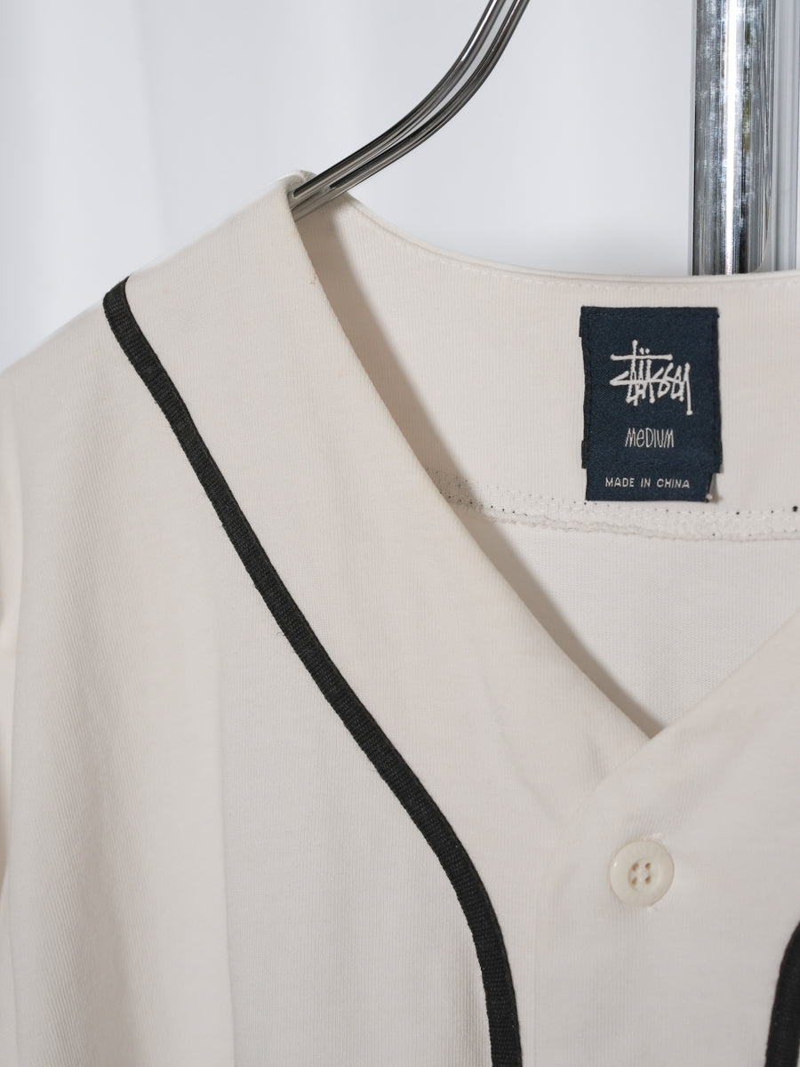 STUSSY / Baseball Jersey Tee