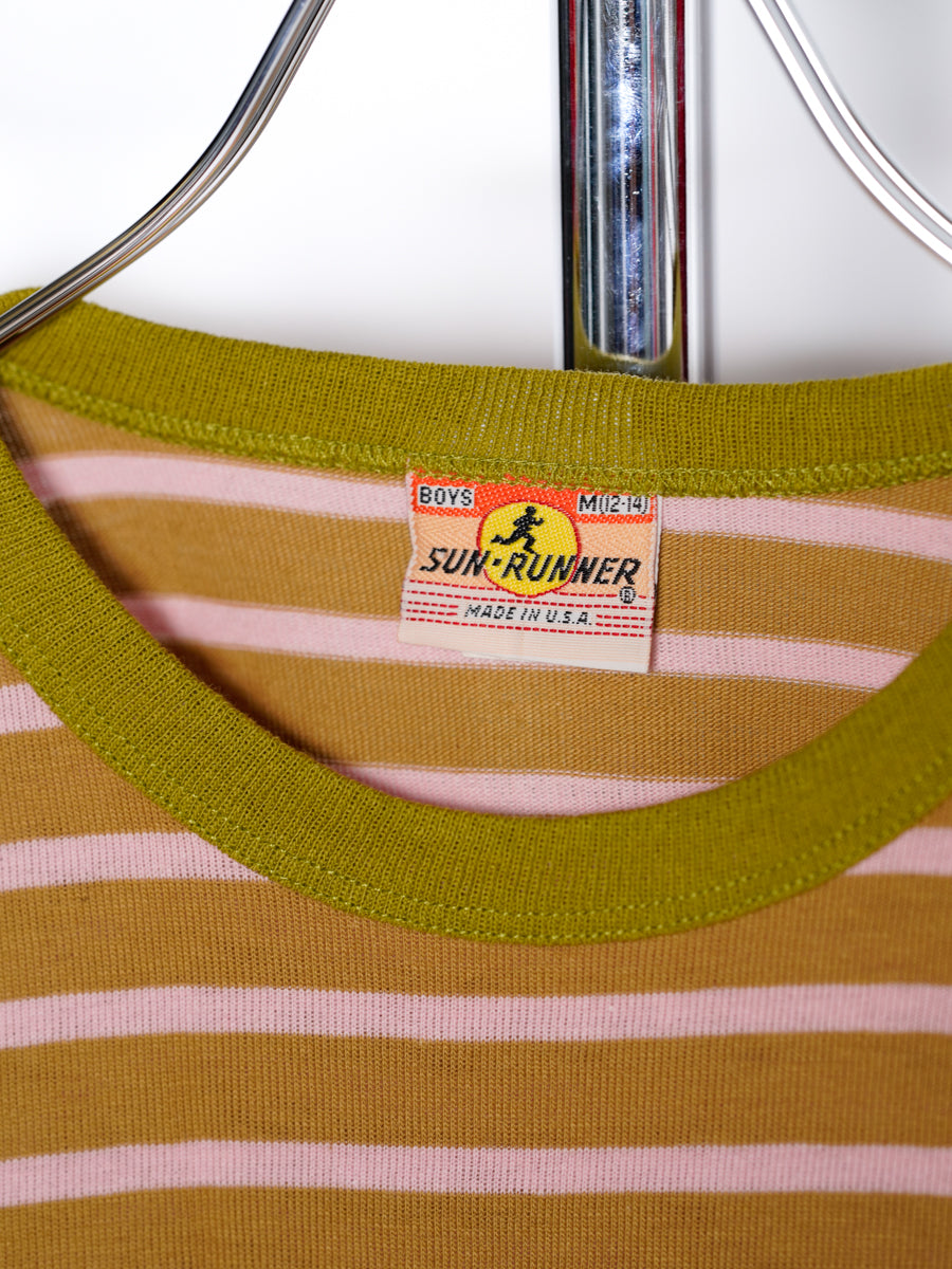 SUN-RUNNER / Striped T-shirt