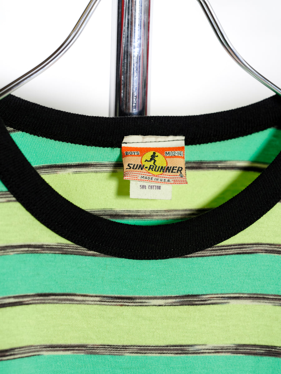 SUN-RUNNER / Striped T-shirt