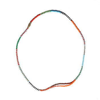 Mummy / Beaded necklace 008