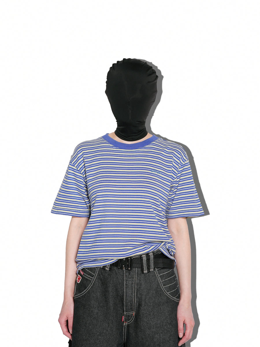 bitch skateboders / Striped T-shirt