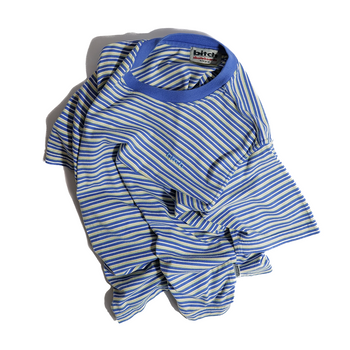 bitch skateboders / Striped T-shirt