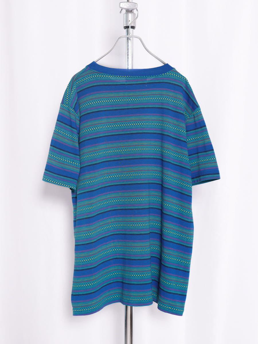 Multi Striped Pocket T-shirt