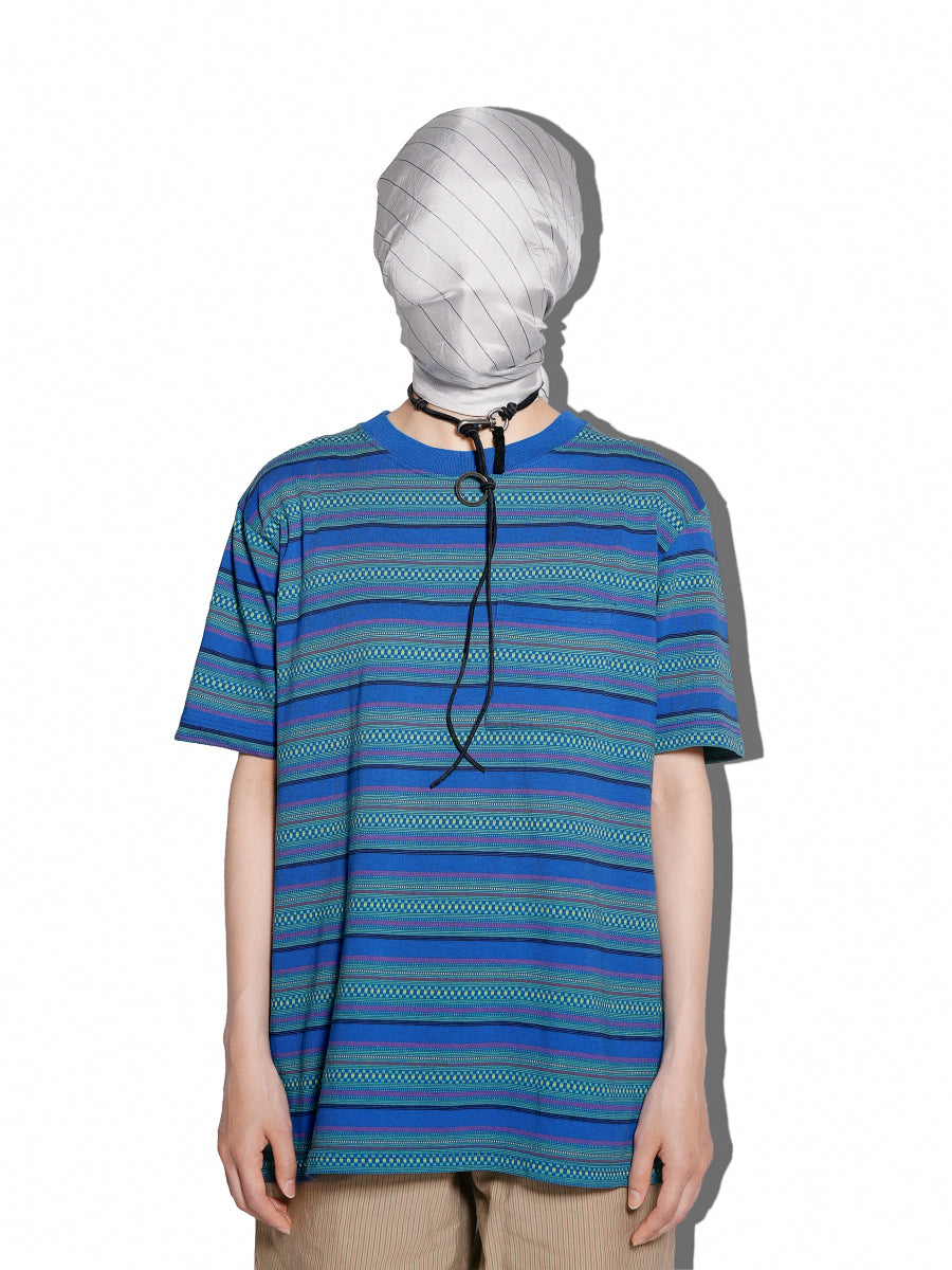 Multi Striped Pocket T-shirt