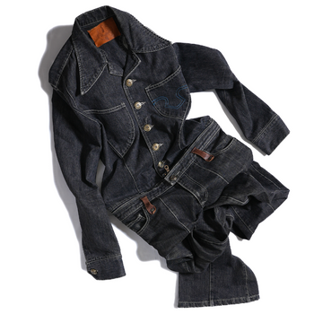 Denim Jumpsuit (2way)