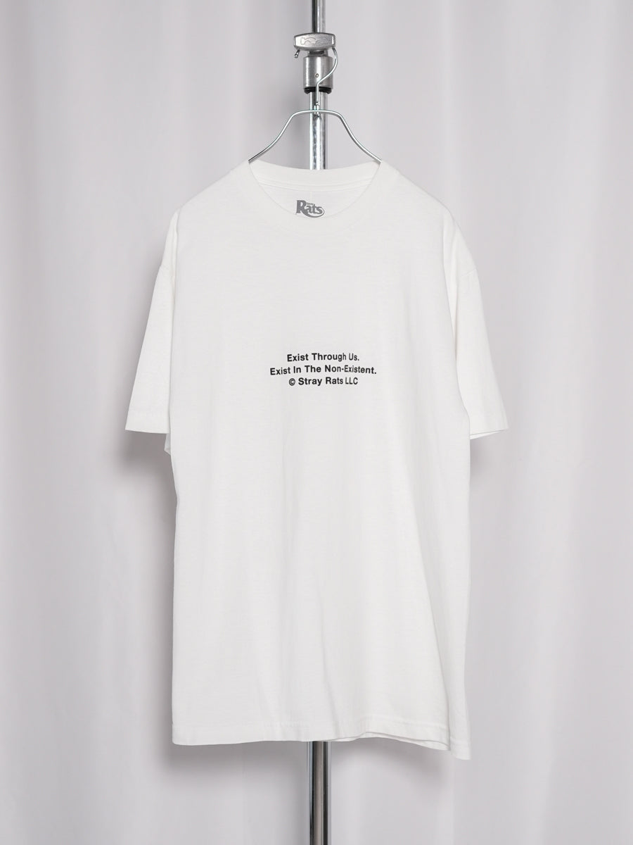 Stray Rats / Message Print T-shirt
