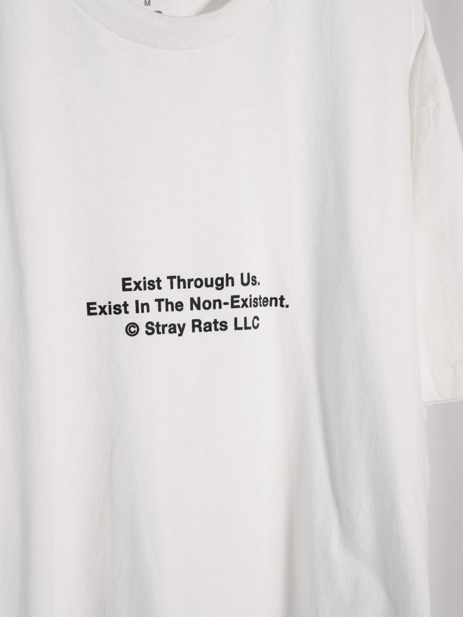 Stray Rats / Message Print T-shirt