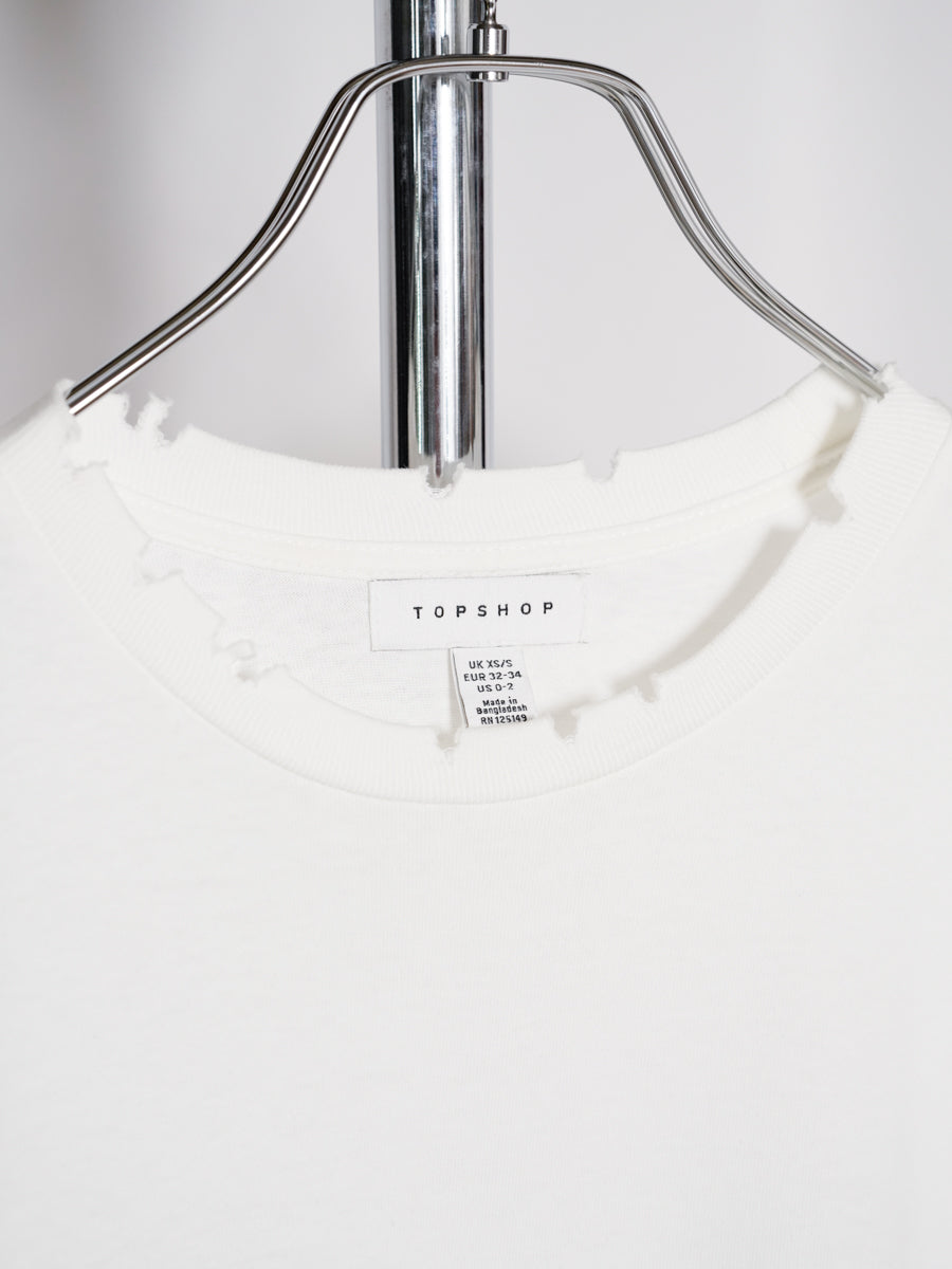TOPSHOP / Ripped Big T-shirt
