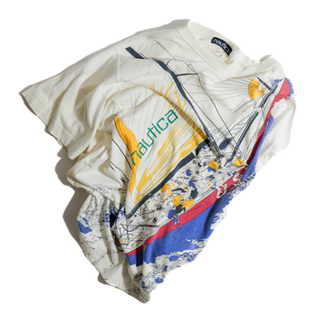 nautica / Big Print T-shirt