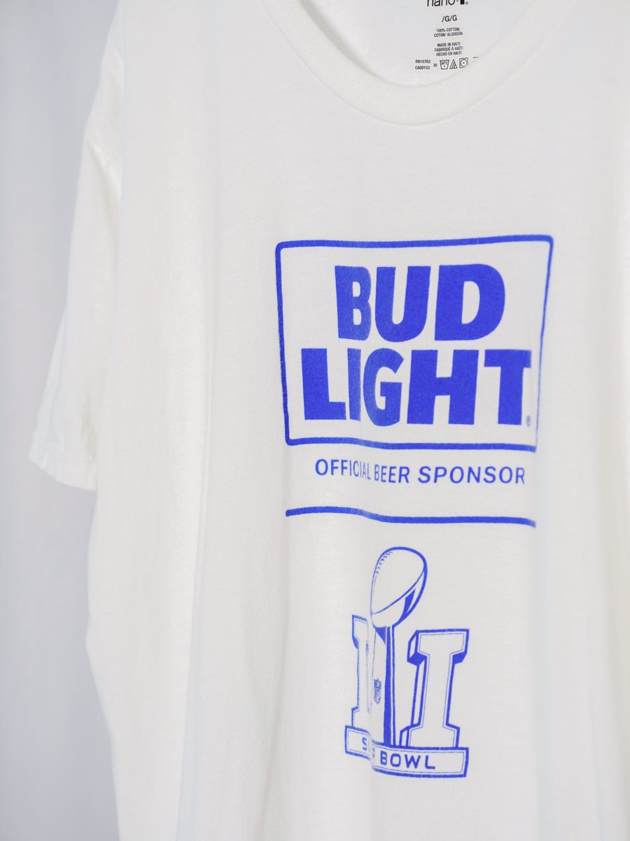 NFL Super bowl / BUD LIGHT T-shirt