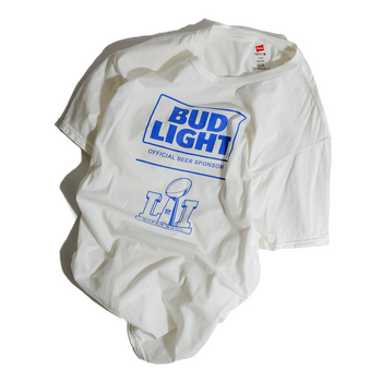 NFL Super bowl / BUD LIGHT T-shirt