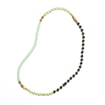 Mummy / Beaded necklace 010