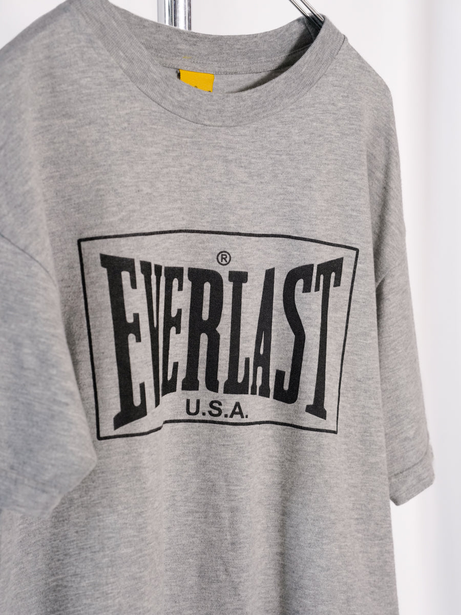 EVERLAST U.S.A. / Logo Print T-shirt