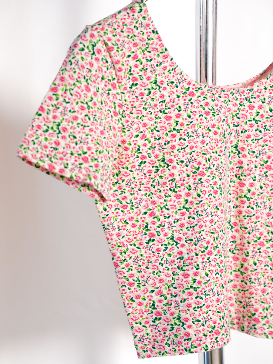 American Apparel / Flower Print T-shirts