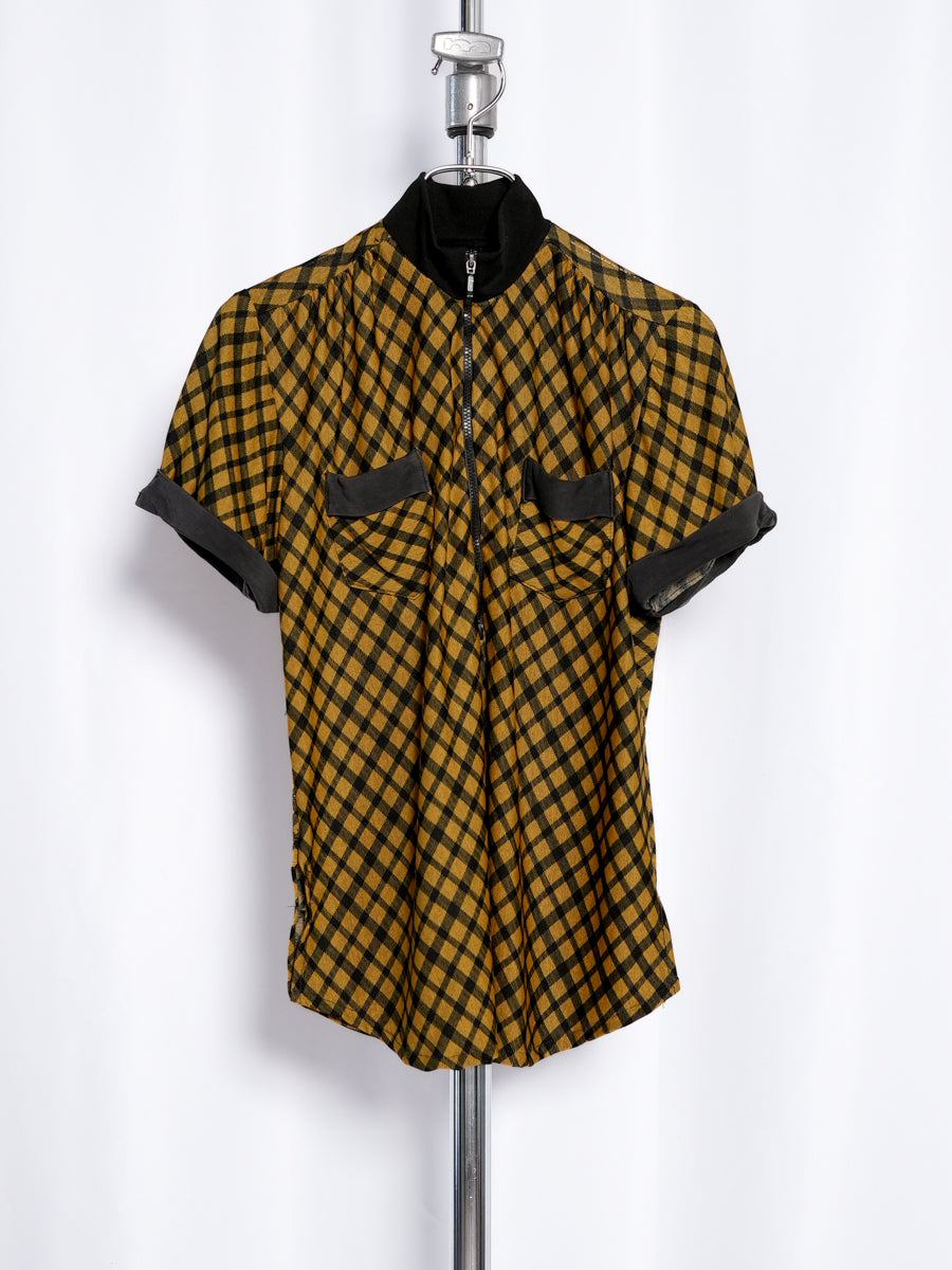 Bias Check Quarter Zip Shirt