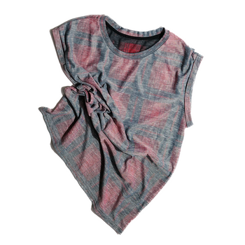 TOP SHOP / Plaid Sleeveless Top