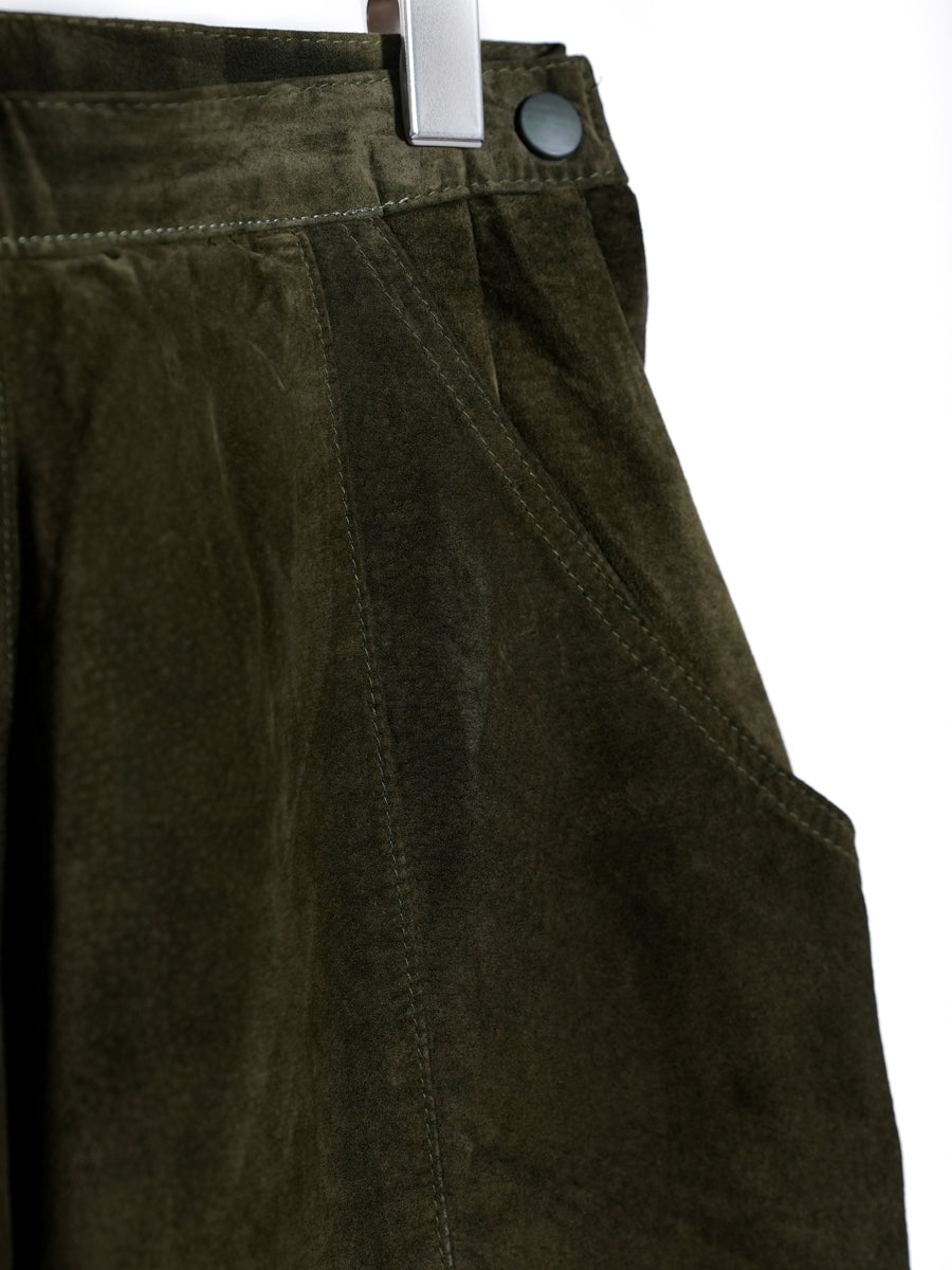 Velour Tapered Pants