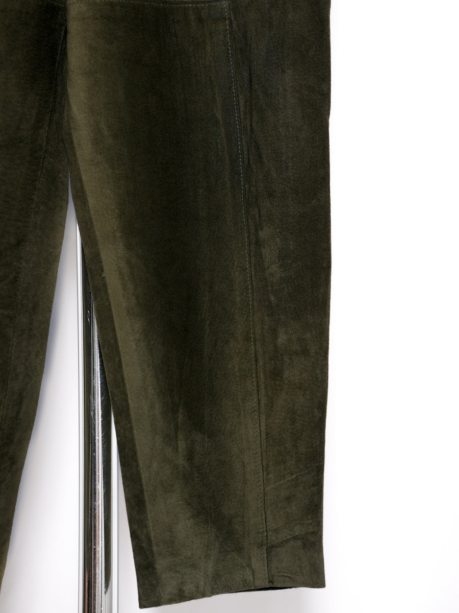 Velour Tapered Pants