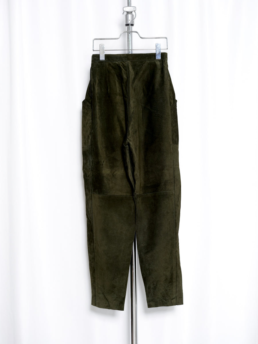 Velour Tapered Pants