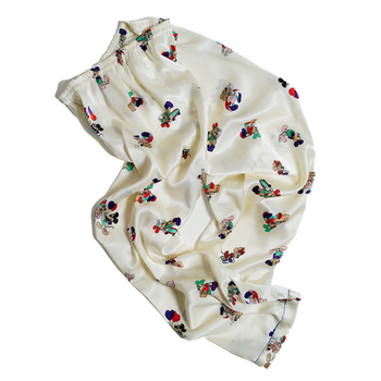 Mickey Mouse Print Pajama Pants