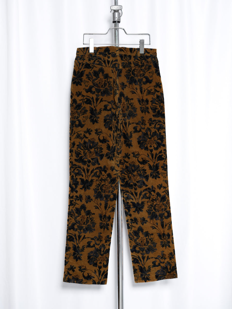 GERRY WEBER / Flower Pattern Corduroy Pants