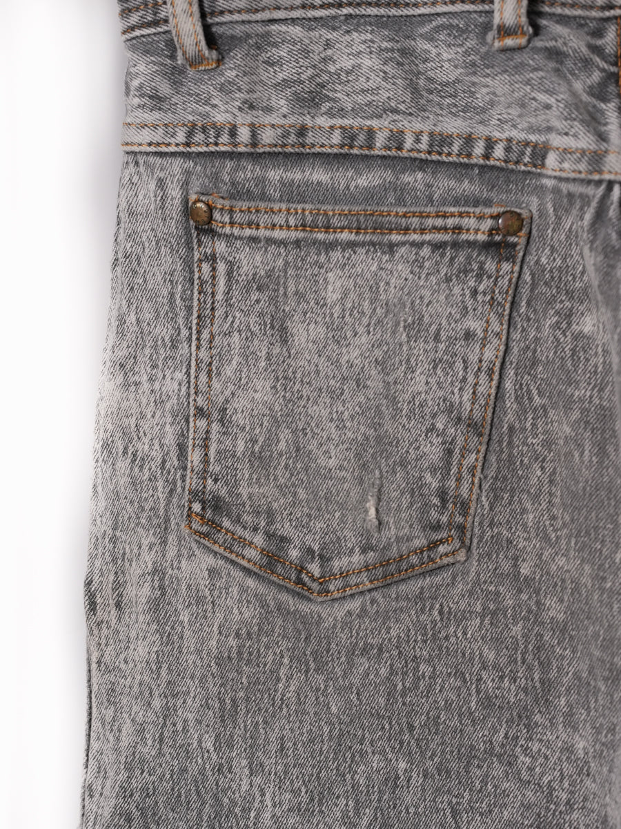 Acid-washed Jeans