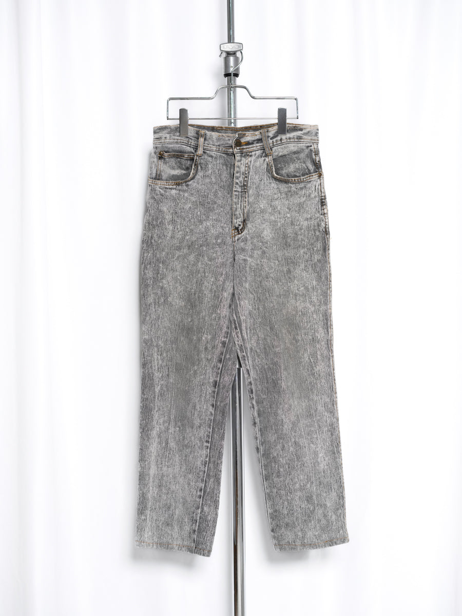 Acid-washed Jeans