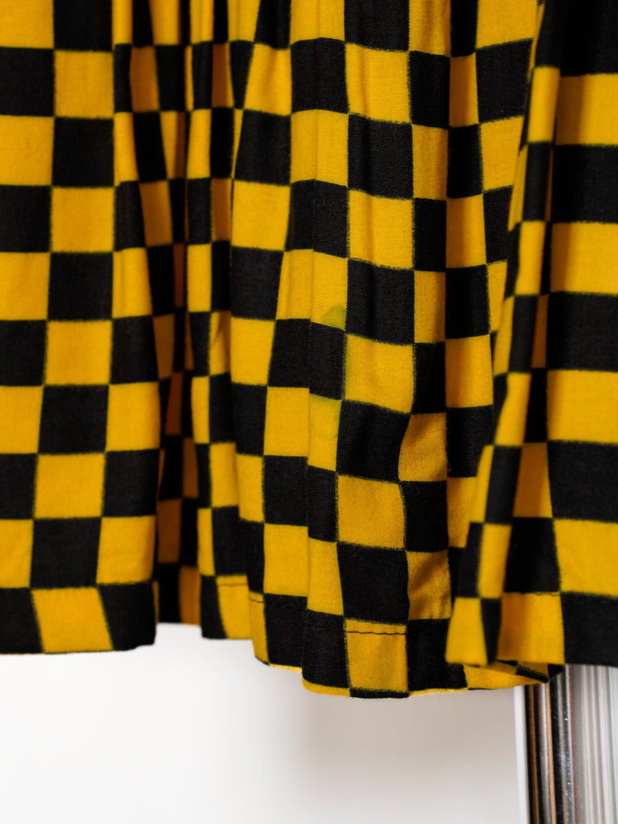 Checkered Pattern Skirt