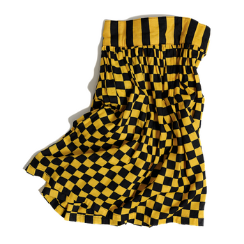 Checkered Pattern Skirt