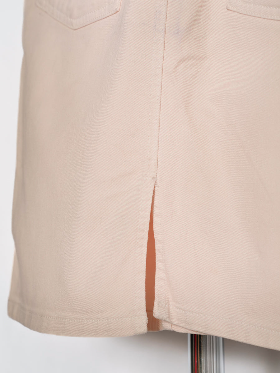 American Apparel / White Denim Skirt