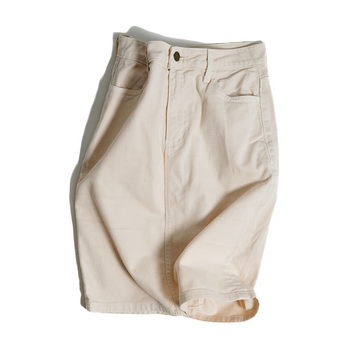 American Apparel / White Denim Skirt