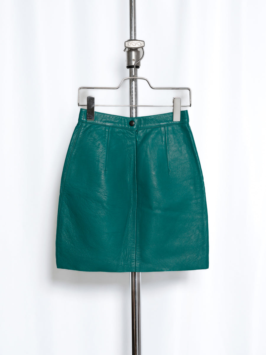 American Apparel / Leather Mini Skirt
