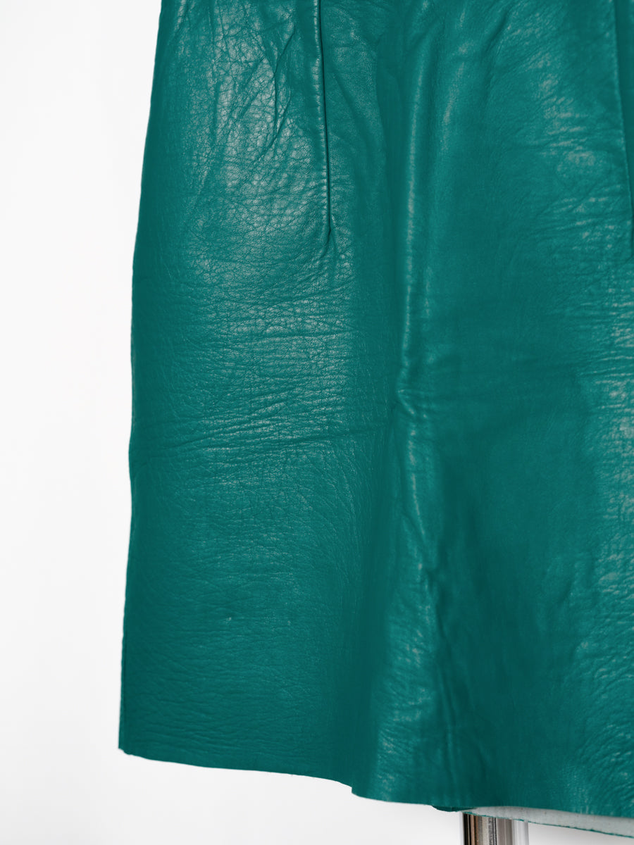 American Apparel / Leather Mini Skirt