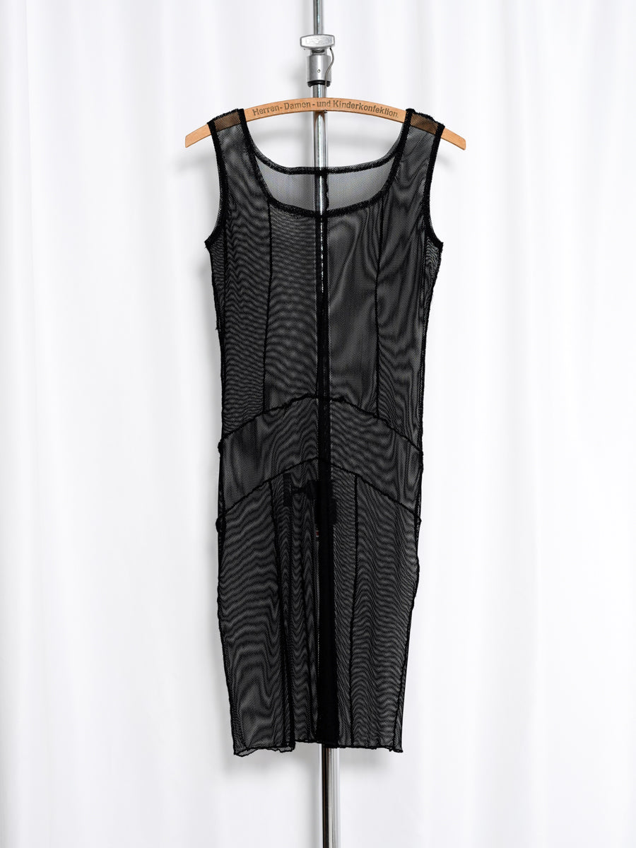 Mesh Tank Top Dress