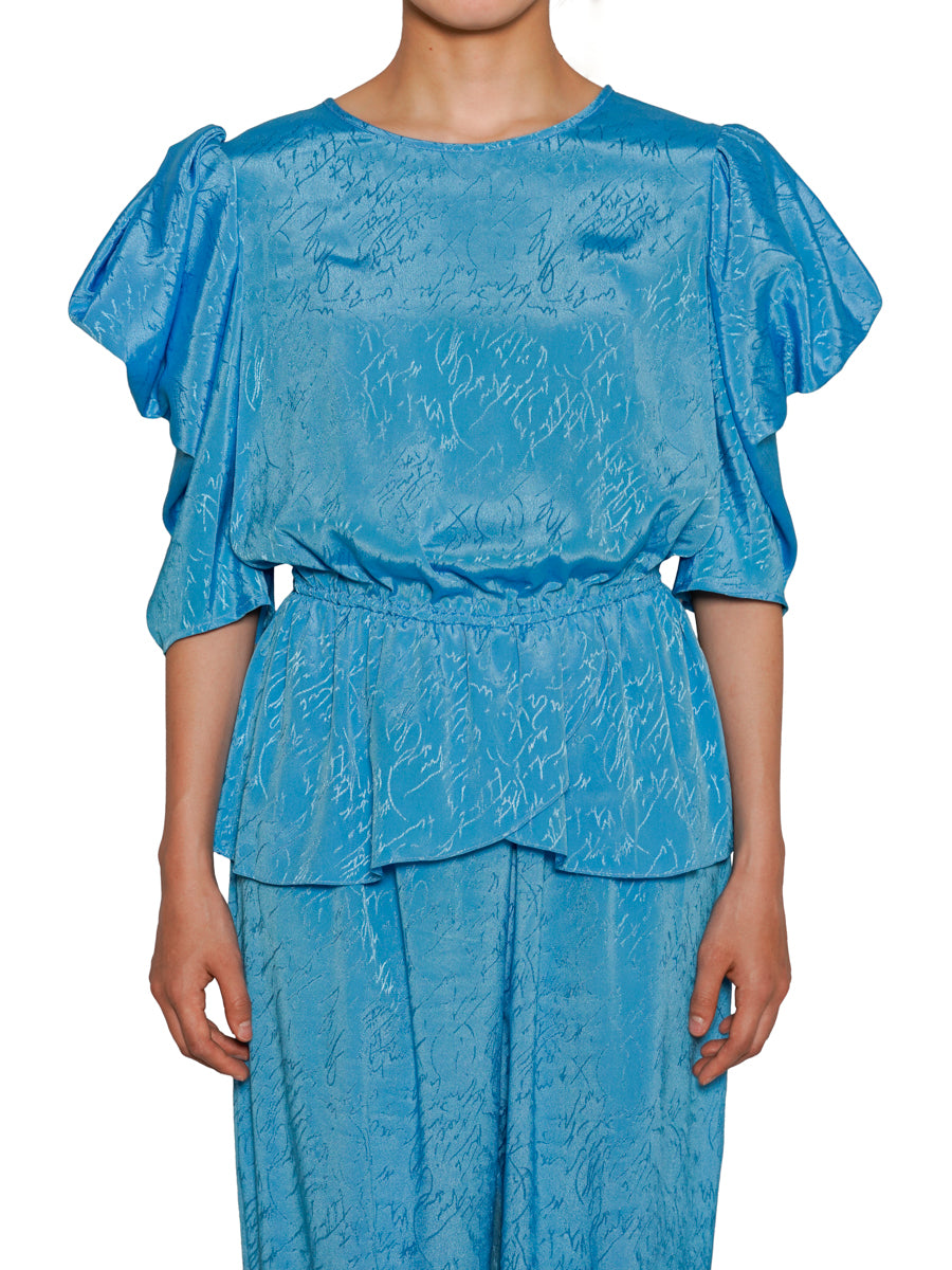 Puff Sleeves Jumpsuit