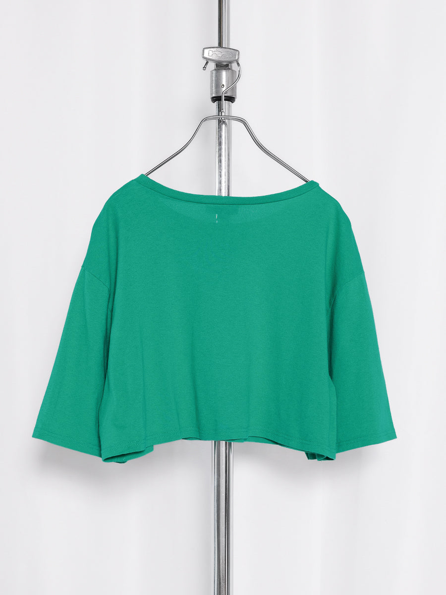 TOPSHOP / Zebra Embroidery Cropped T-shirt