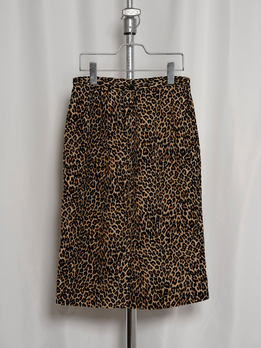 NEWPORT NEWS / Leopard Print Skirt