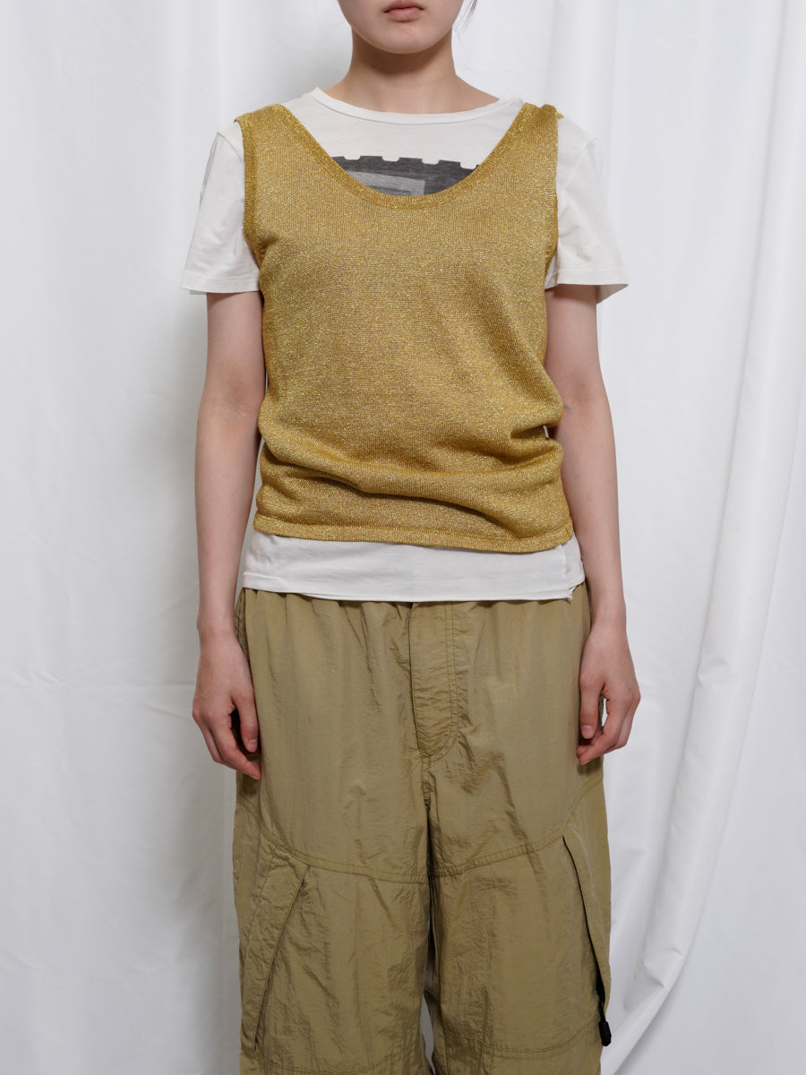 Lame Tank Top