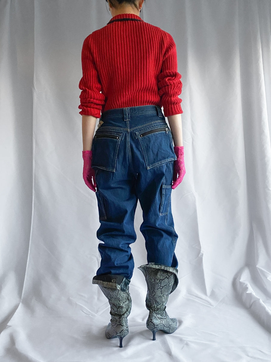 Quarter Zip Knit Sweater
