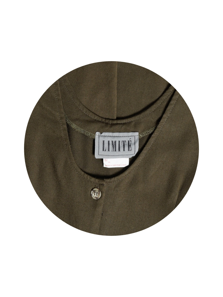 1980's Khaki Jumpsuit