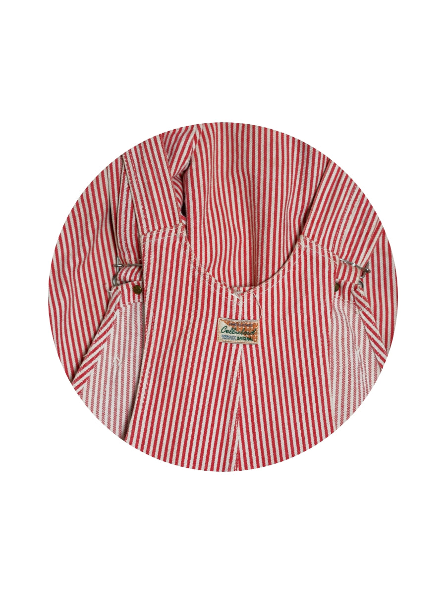 Duck Stripe Overalls